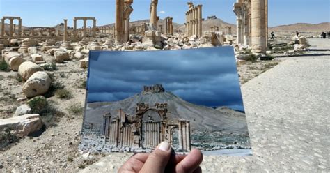 Shocking Images Of Palmyra Before And After Isis Bombed The Life Out Of