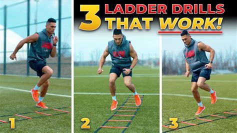 Speed Agility Deceleration Ladder Drills Improves Footwork Balance