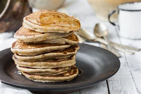 Panqueques de avena y manzanas Idée recette Aliments complets