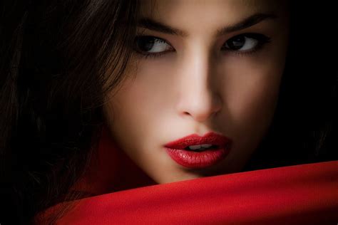 Red Lips Girl Lips Women Girls Hd Wallpaper Peakpx