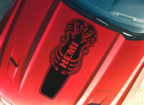 Buy Hood Side Truck Dodge Hemi Diesel Off Road 4x4 Vinyl Sticker Decal