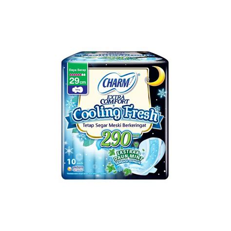 Charm Cooling Fresh Wing 29 Cm 10 Pads Kegunaan Efek Samping Dosis