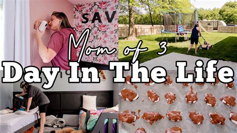 MOM OF 3 DAY IN THE LIFE GET IT ALL DONE MOMCOZY BABY MONITOR