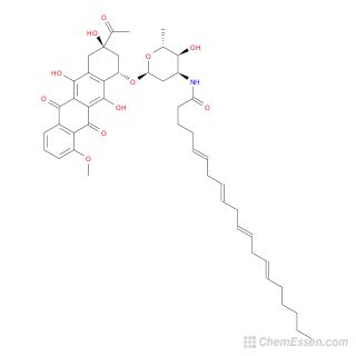 Daunomycin-arachidonic acid complex Structure - C47H59NO11 - Over 100 ...