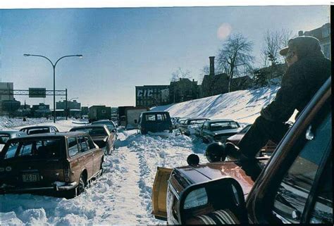 Blizzard of '78 Route 95 Providence #VisitRhodeIsland | Rhode island ...