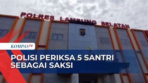 Pihak Pesantren Bantah Santri Diduga Tewas Dianiaya Polisi Belum