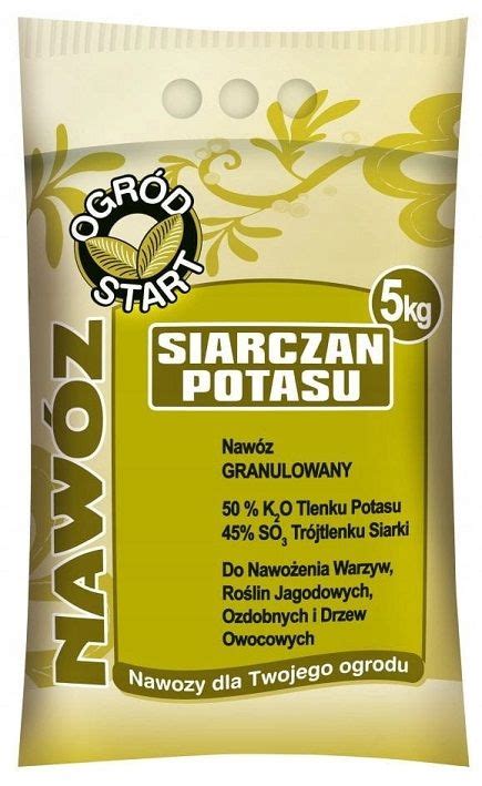 OGRÓD START Siarczan potasu nawóz granulat warzywa owoce 5kg ERLI pl