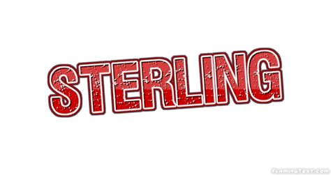 Sterling Logo | Free Name Design Tool from Flaming Text