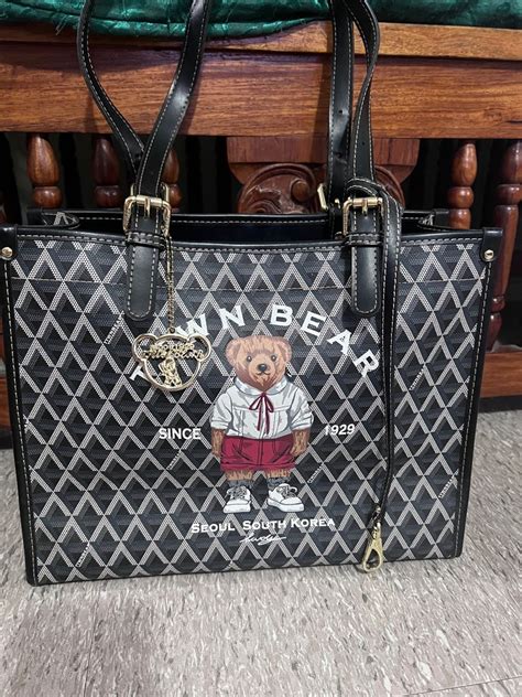 Twin Bear Tote Bag On Carousell