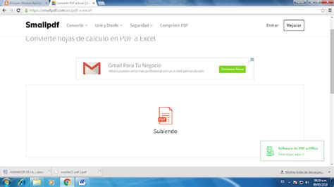 Mejores Aplicaciones Informaticas PDF A EXCEL