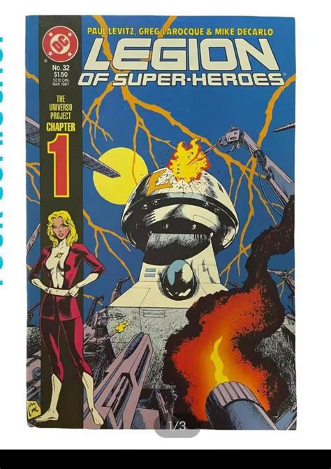 Legion Of Super Heroes 32 Published Mar 1987 By DC Comic Book Written