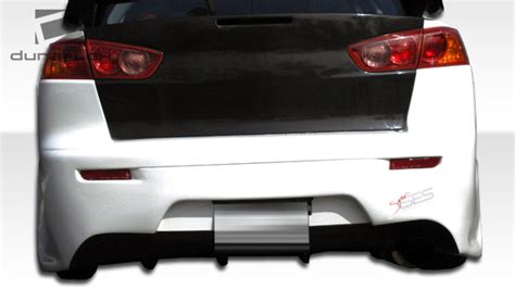 Mitsubishi Lancer Fiberglass Rear Bumper Body Kit