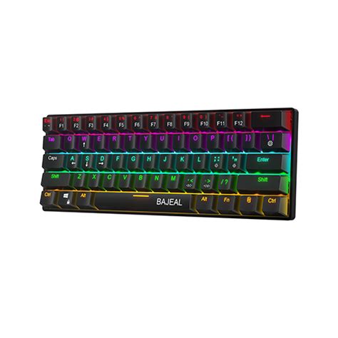 Bajeal BK Mechanical Hot Swappable RGB Keyboard Blue Switch Price In BD