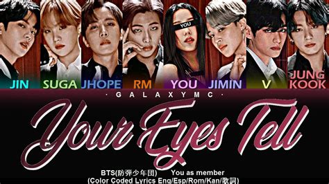 BTS 防彈少年團 Your Eyes Tell Color Coded Lyrics Eng Esp Rom Kan 歌詞 8