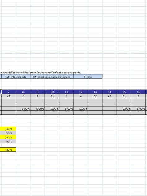 Ntroduire 108 imagen formule calcul congés payés excel fr