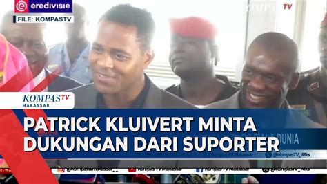 Pelatih Baru Timnas Patrick Kluivert Bertekad Lolos Piala Kualifikasi