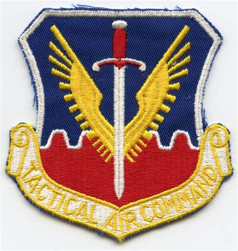 1970s USAF Tactical Air Command Patch: Flying Tiger Antiques Online Store