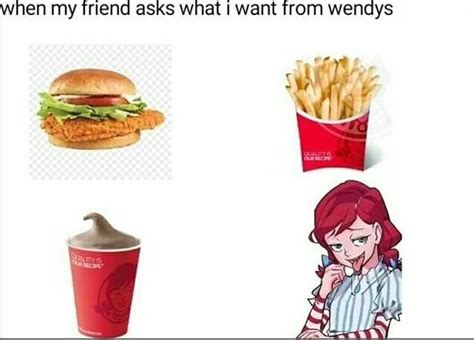 Wendys Sausage Smug Wendys Know Your Meme Dark Humour Memes