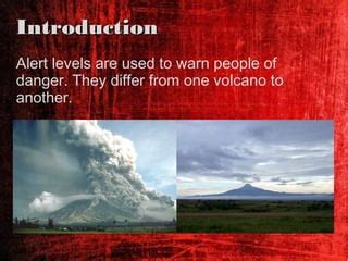 Volcano Alert Levels | PPT