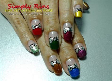 Nail Art Christmas T Boxes Simply Rins Christmas Nail Designs