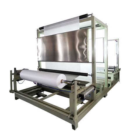 Fabric Roll Unwinder Machine Non Woven Fabric Inspection Rewinding