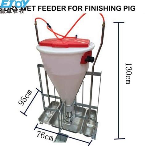 Pig Farm Automatic Stainless Steel Dry Wet Pig Feeder For Fattening