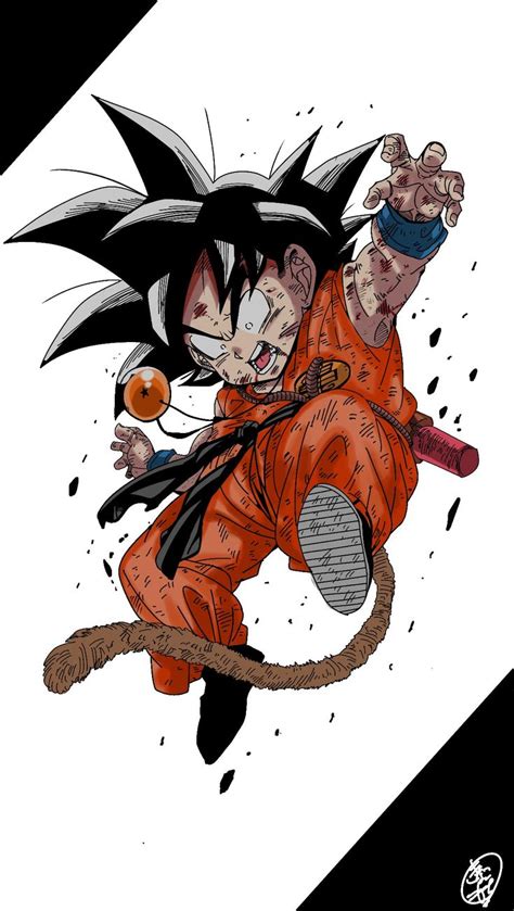 Pin By Son Goku サレ On Dragon Ball Ink Style Arts ️♠️ Dragon Ball Art