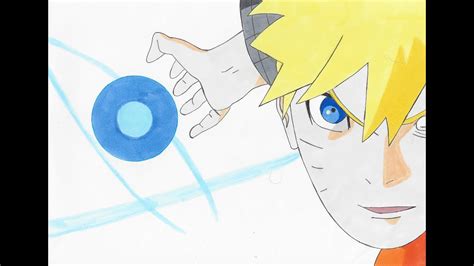 How To Draw Naruto Uzumaki Rasengan - bmp-i