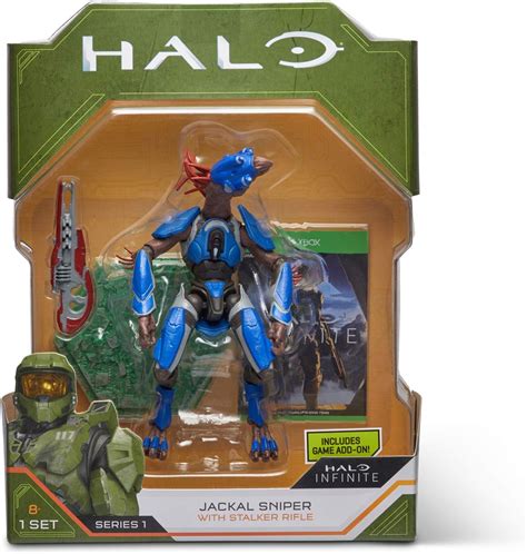 Halo World Of Halo Jackal Sniper With Weapon One Touch Top Tred Toys