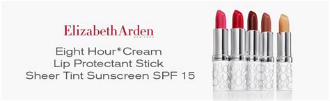 Elizabeth Arden Eight Hour Cream Lip Protectant Stick Sheer Tinted Lip Balm Sp15 Berry Amazon