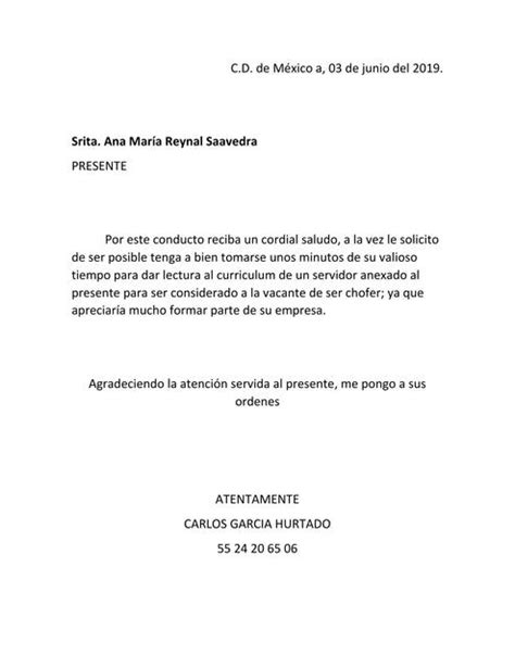 Carta De Recomendacion Laboral Descripcion Ejemplo De Carta De