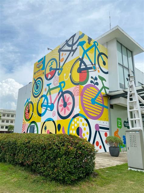 Nuvali Solenad - Mural Painting | Wall painting, Mural painting, Mural