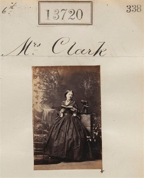 Mrs Clark Greetings Card National Portrait Gallery Shop