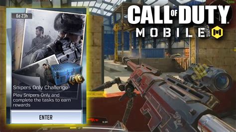 NEW Game Mode SNIPER ONLY Challenge In Call Of Duty Mobile CoD