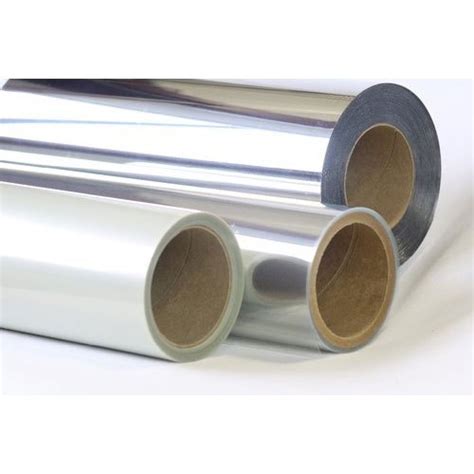 3P Silver Metallized Polyester Film Thickness 8 Micron Packaging