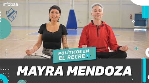 Mayra Mendoza En Politicosenelrecreo Youtube