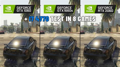 Gtx 1060 Vs Gtx 1660 Super Vs Rtx 2060 Test On I7 4770 In 2024 Youtube