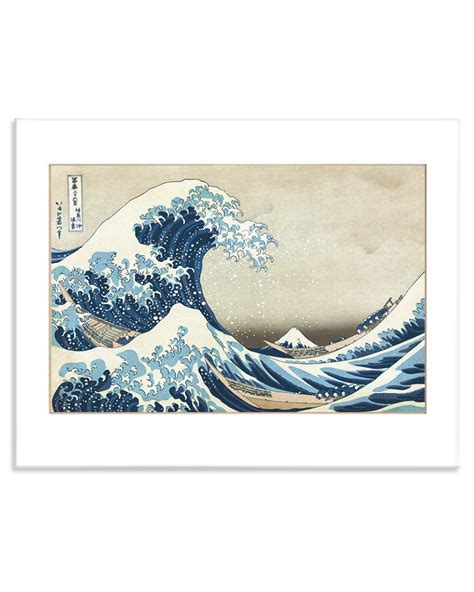 Hokusai Great Wave At Kanagawa 11x14 Matted Mfa Boston Shop Ts From The Museum Of Fine