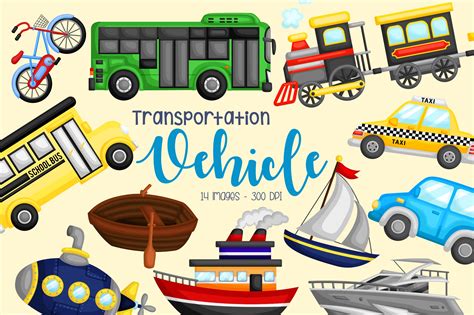 Modes Of Transport Clipart