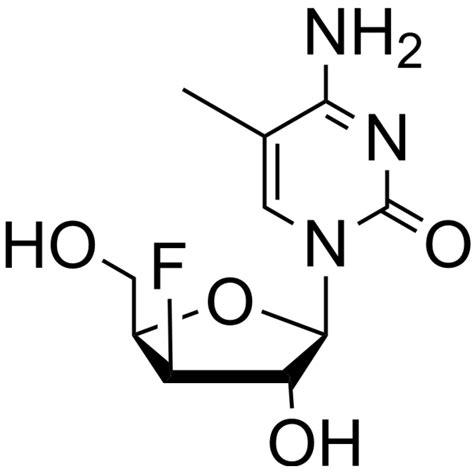 3 Deoxy 3 Fluoro Xylo 5 Methylcytidine Purine Nucleoside Analog