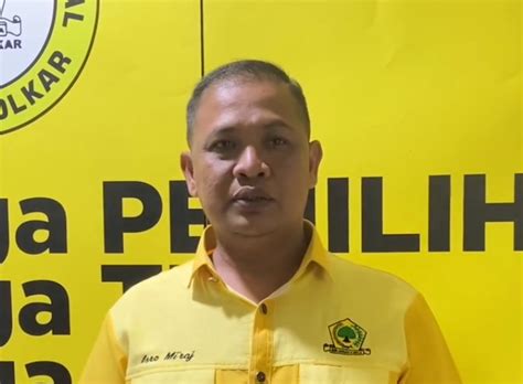 Resmi DPP Golkar Tunjuk Isro Mi Raj Jadi Bakal Calon Walikota Cilegon