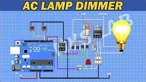 How To Make Ac Lamp Dimmer Using Arduino Tronicspro