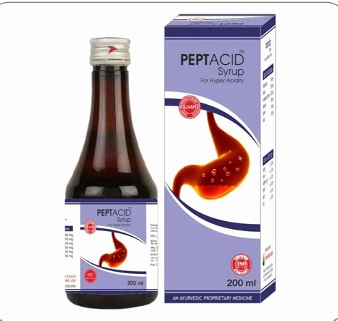 200ml Peptacid Ayurvedic Digestive Syrup At Rs 140 Bottle Ayurvedic