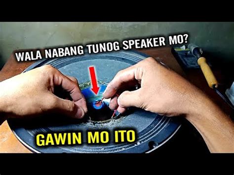 Paano Ayusin Ang SPEAKER Step By Step Madali Lang Ayusin Kahit Nasa