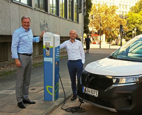 Stadtwerke Wuppertal verdoppeln das Ladenetz für E Autos