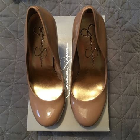 Nude Jessica Simpson Callie Heels Size 9 5