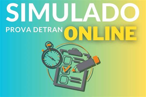 Simulado Prova Detran Online Prepare Se Para O Exame Te Rico Do Detran