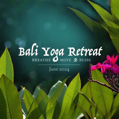 Bali Yoga Retreat 2024 — Follow the Coconuts