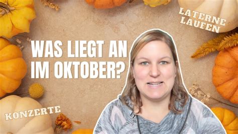 Let S Talk Was Liegt An Im Oktober Schumsmaus Youtube