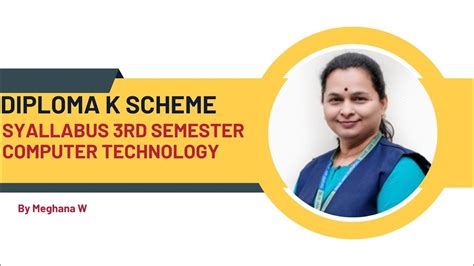 K Scheme Computer Technology Syllabus Rd Semester Msbte Diploma